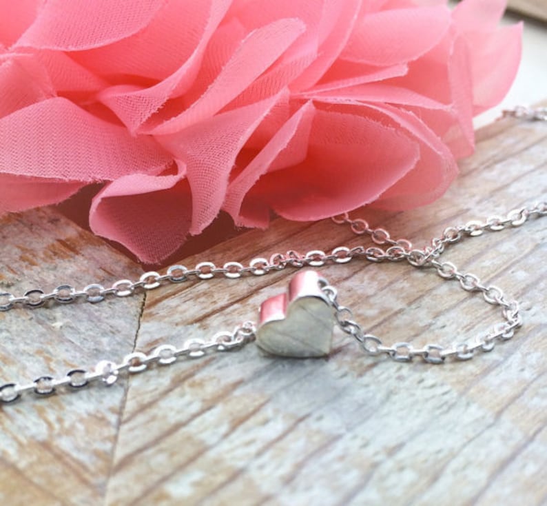 tiny heart necklace or music note necklace card Choir teacher Band Teacher Thank you Gift Piano Teacher Gift Orchestra teacher gift