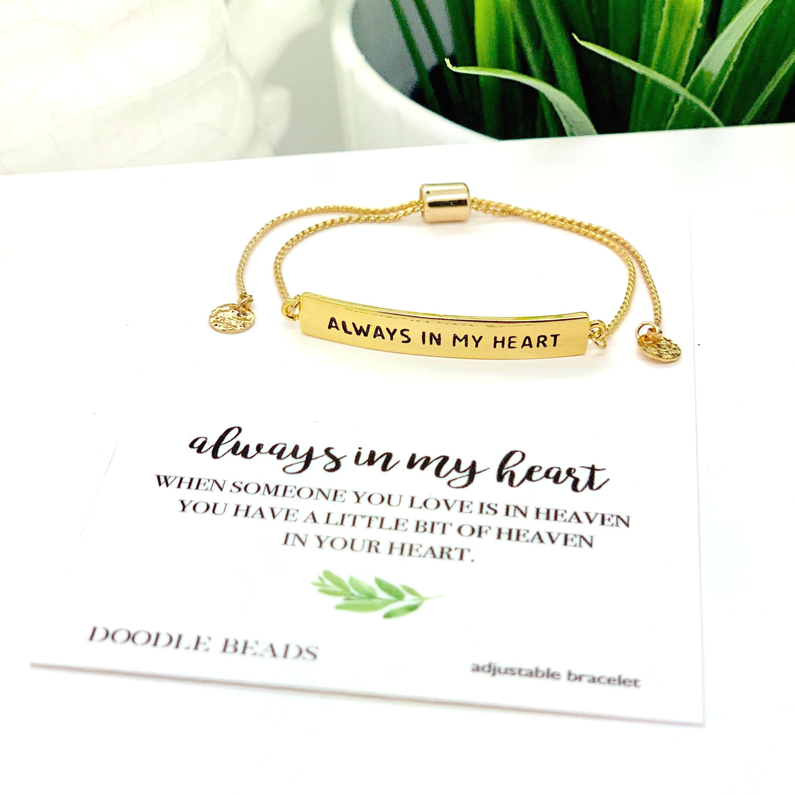 Always in my heart on sale bracelet