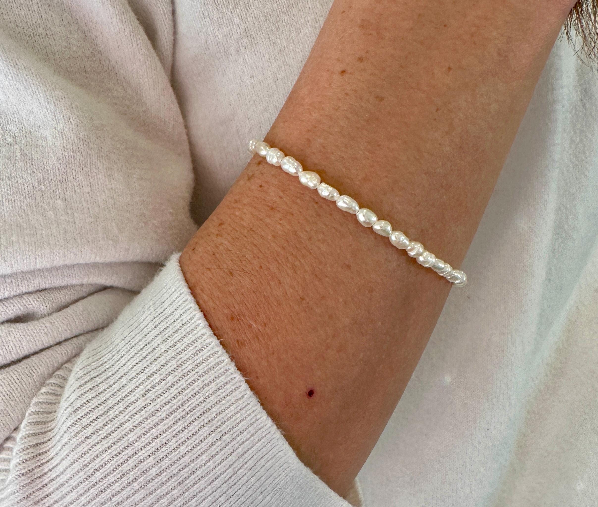 Oval Pearls Bracelet - Etsy