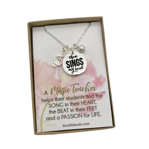 Gift for Choir Teacher Voice teacher gift Music Teacher Etsy