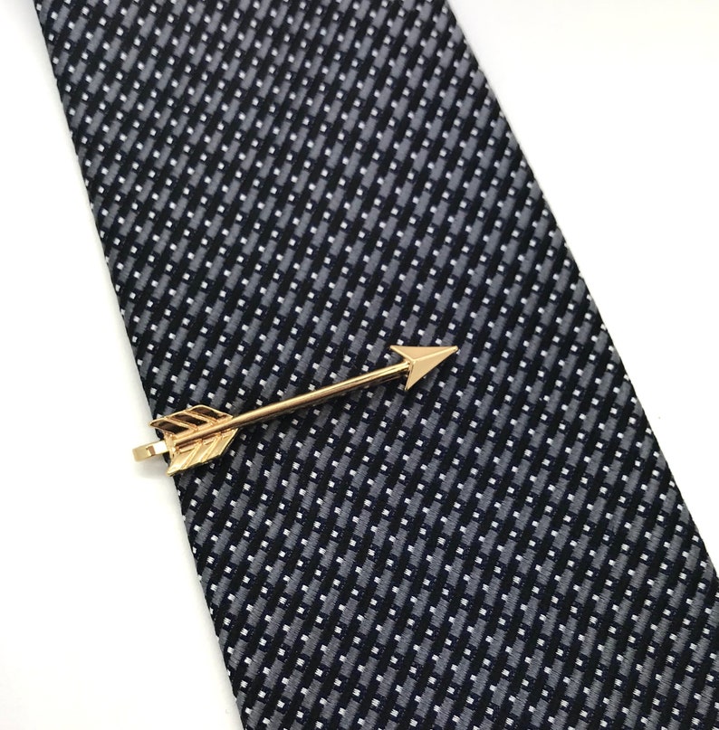 Aim high New job promotion gift Graduation Gift Tie clip skinny tie Silver or gold Arrow tie bar Father/'s Day Gift new adventure,