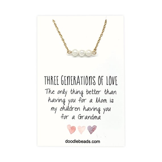 Generations necklace for best sale grandma
