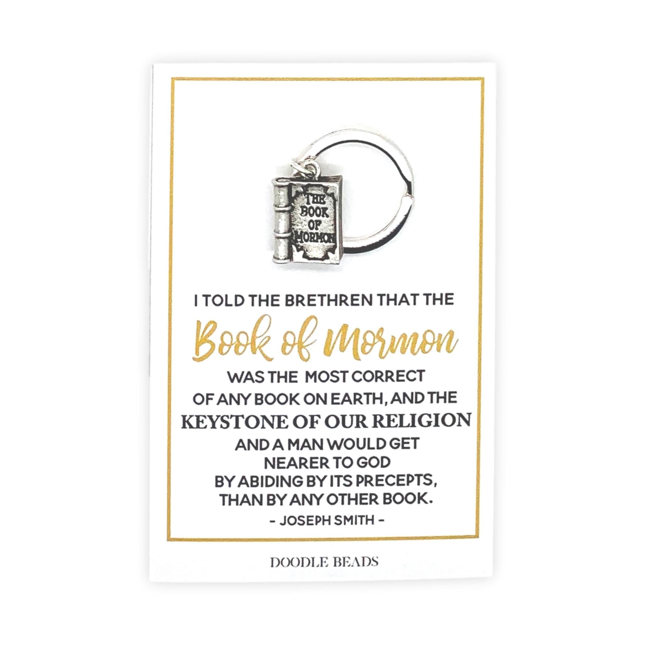 Come Follow Me 2020 Book of Mormon Charm Zipper Pull or Key ...