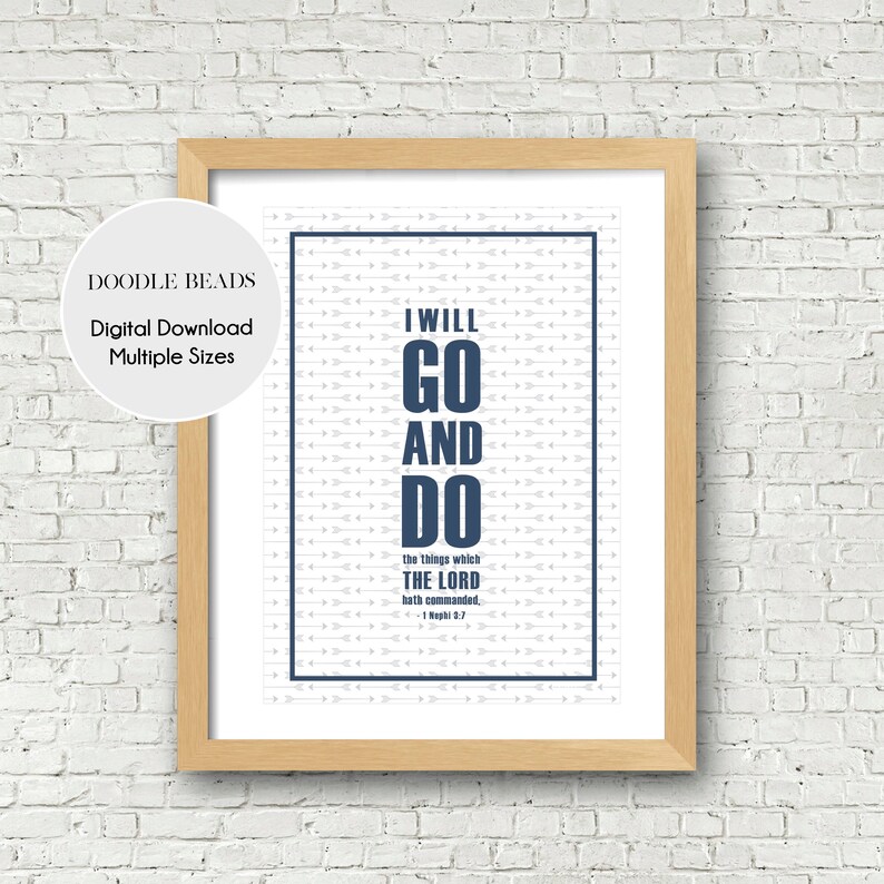 missionary print missionary poster lds gifts primary i etsy