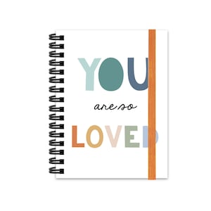 Diario de autoafirmación con arcoíris para niñas, diario divertido, escritura creativa, cuaderno en espiral, recuerdo, regalo significativo para niños, preadolescentes y adolescentes