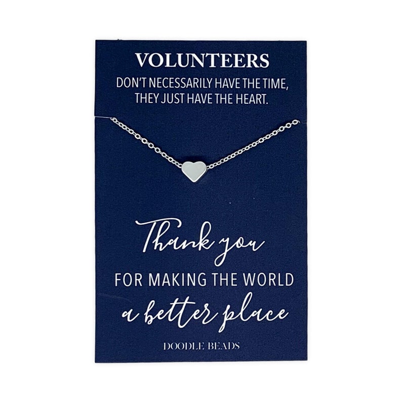 Volunteer Appreciation Gift for Her Volunteer Thank You Gift Etsy