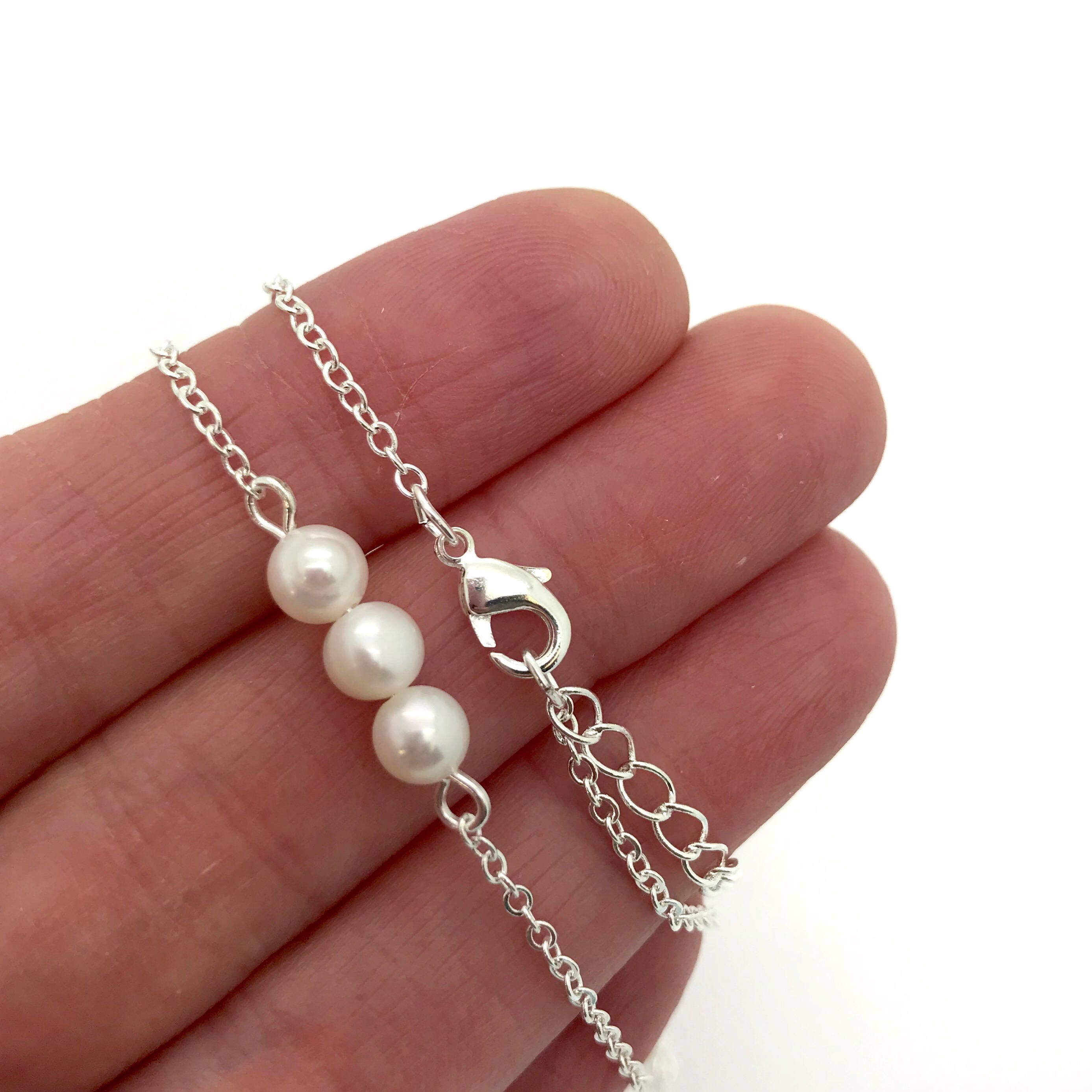 SEIRAA Mother In Law Pearl Bracelet Wedding Gift for Mother of the Bri 