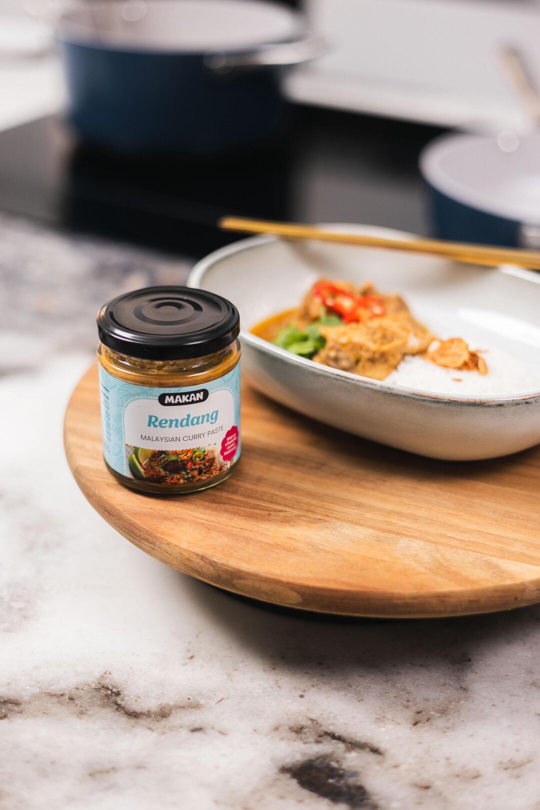 Instant Rendang Paste Rendang - Serves 4 - Malaysian Rendang - Traditional Rendang - Rendang ...