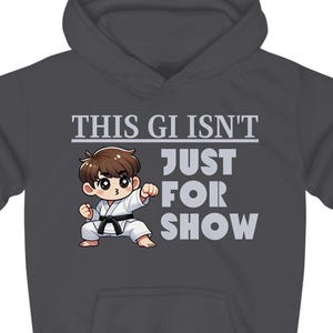 Kids Martial Arts Hoodie| Fun martial arts Gift for kids | Karate Kid hoodie gift for karate judo bjj taekwondo