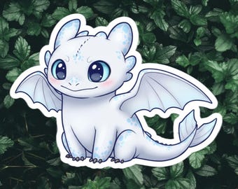 Night Fury Decal Sticker - Car, Window, Laptop, Sticker