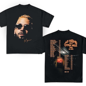 Mora Tour-shirt Lo Mismo De La Otra Vez T-shirt, Mora Global Tour-T-shirt 2025 Mora-shirt