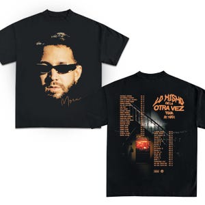 Camiseta Mora Tour Lo Mismo De La Otra Vez Camiseta, Camiseta Mora Global Tour 2025 Camiseta Mora
