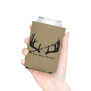 Can Cooler - One More Bucky™ - Keep'r Cold! (Tan)