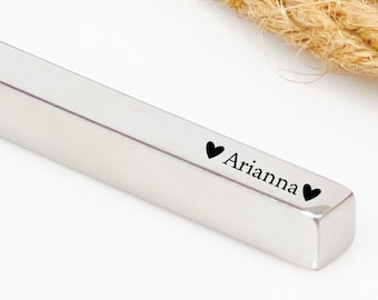 Personalized Necklace for Mom Gift Mother's Day Gift Personalized Names Kid Name Gift for Mom Necklace Personalized Jewelry Engraved Cube