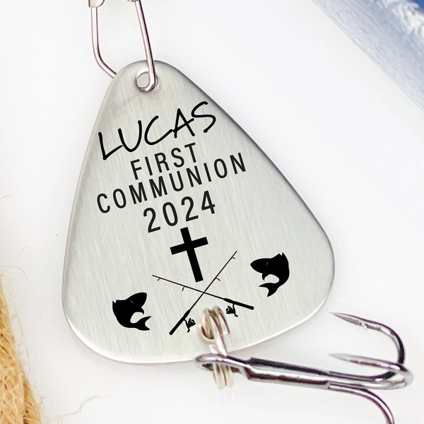 First Communion Gift for Boy from Grandparents 1st Communion Gift Boy Gift First Holy Communion Gift For Boy First Communion Gift Lure