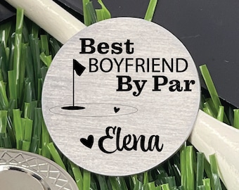 Personalisiertes Geschenk für Freund Geschenke für Männer Sport Geschenke für Ihn Valentinstag Geschenk von Freundin Golfball Marker Freund Valentinstag