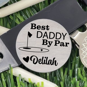 Golf Gifts for Dad Golf Gifts for Men Sports Gifts for Him Birthday Gift for Dad Golf Ball Marker Personalized Dad Bday Gift Idea Birthday