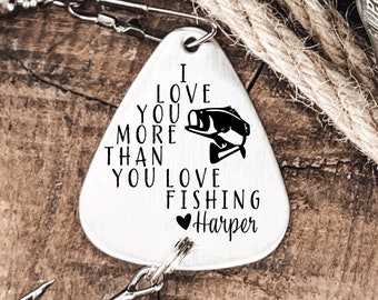 I Love You More Gift to Son from Mom Gift to Son Fishing Gift for Son from Mom Valentines Day Gift Idea for Son Valentines Day Gift Son Idea