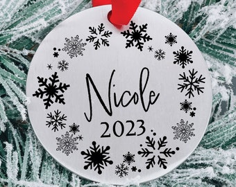 2023 Grandchild Ornament from Grandma | Kid Ornament 2023 From Grandparents | Ornament 2024 Kid Gift form Grandma | Personalized Ornament