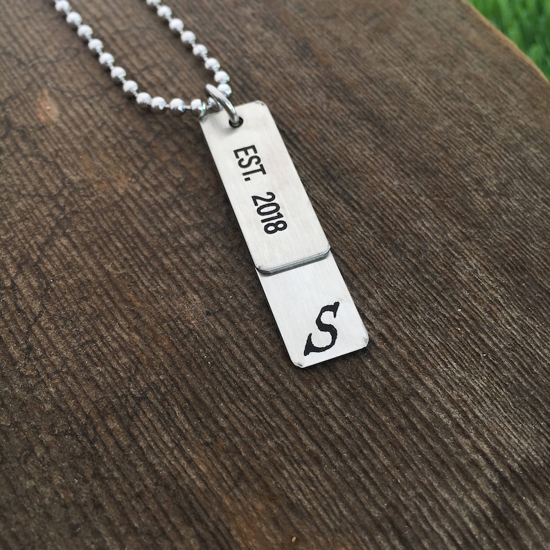 Godfather Men/'s Necklace For Godfather Gift Personalized Necklace Men/'s Jewelry Initial Necklace Men/'s Pendant Necklace Godfather Est