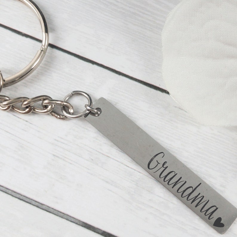 Grandma Gift for Grandma Grandma Name Grams Opa Yaya Nana Nanny Grandma Keychain Mothers Day Gift Grandma Birthday Gift Grandma Christmas