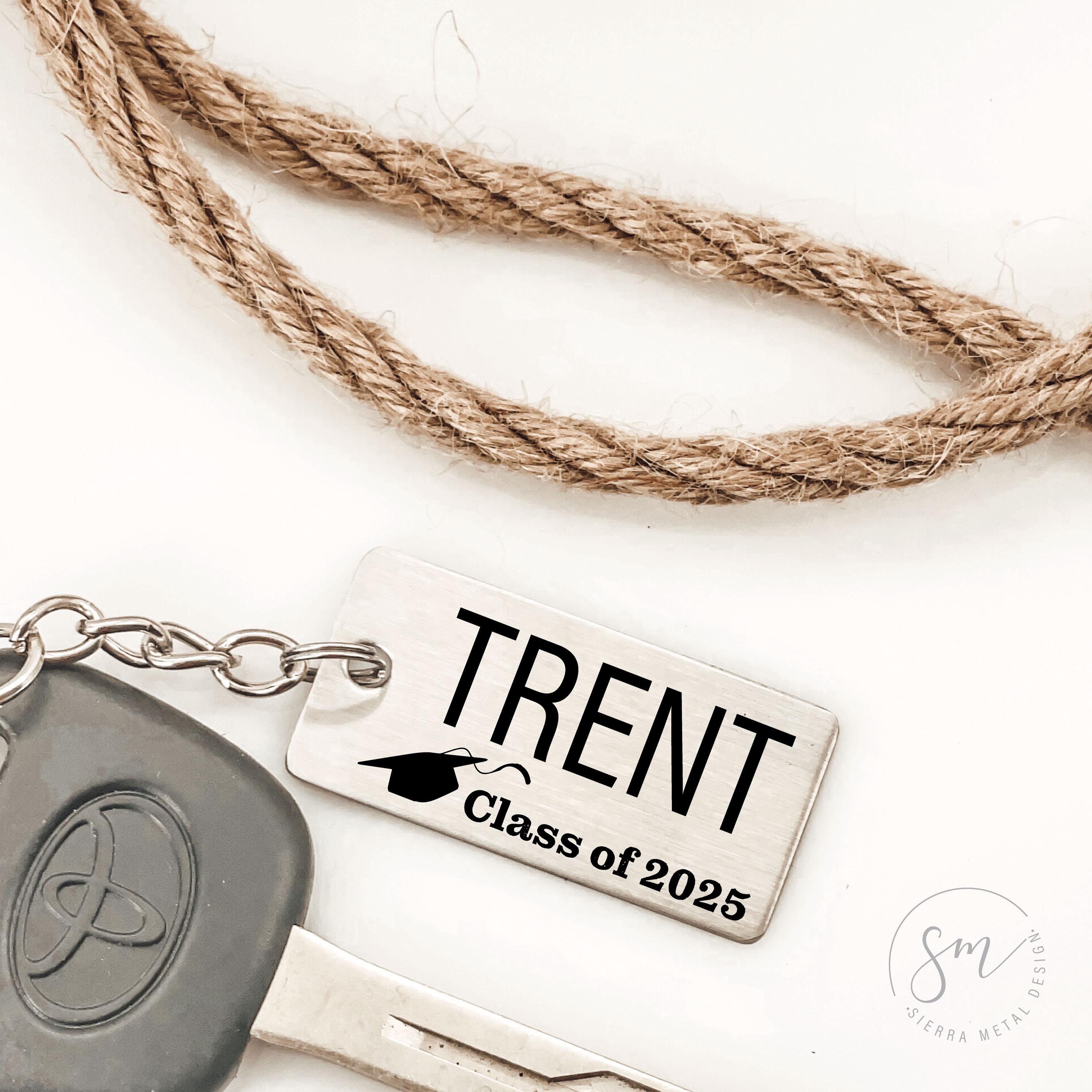 Portachiavi Laurea 2025 – Regalo Per Studenti E Compagni Di Classe, Incisione “The Tassel Was Worth The Hassle”, Acciaio Inox