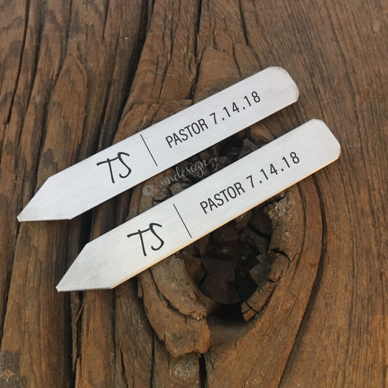 Pastor Collar Stay Vaderdag Collar Verblijf Gift Idee voor de Etsy