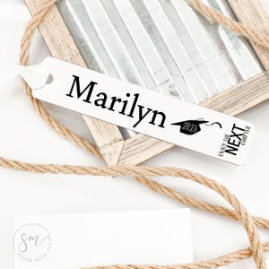 2025 Graduation Gift Graduation Bookmark Personalized Class Of 2025 Bookmark Gift Girl Graduation Gift Enjoy the Next Chapter Gift Idea image 3