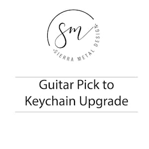 Upgrade mijn plectrum naar een sleutelhanger