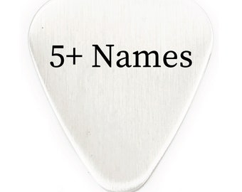 5+ Names Guitar Pick Gift Stepdad Fathers Day Bonus Dad Guitar Pick Personalized Stepdad Guitar Pick Gift For Bonus Dad Gift Birthday