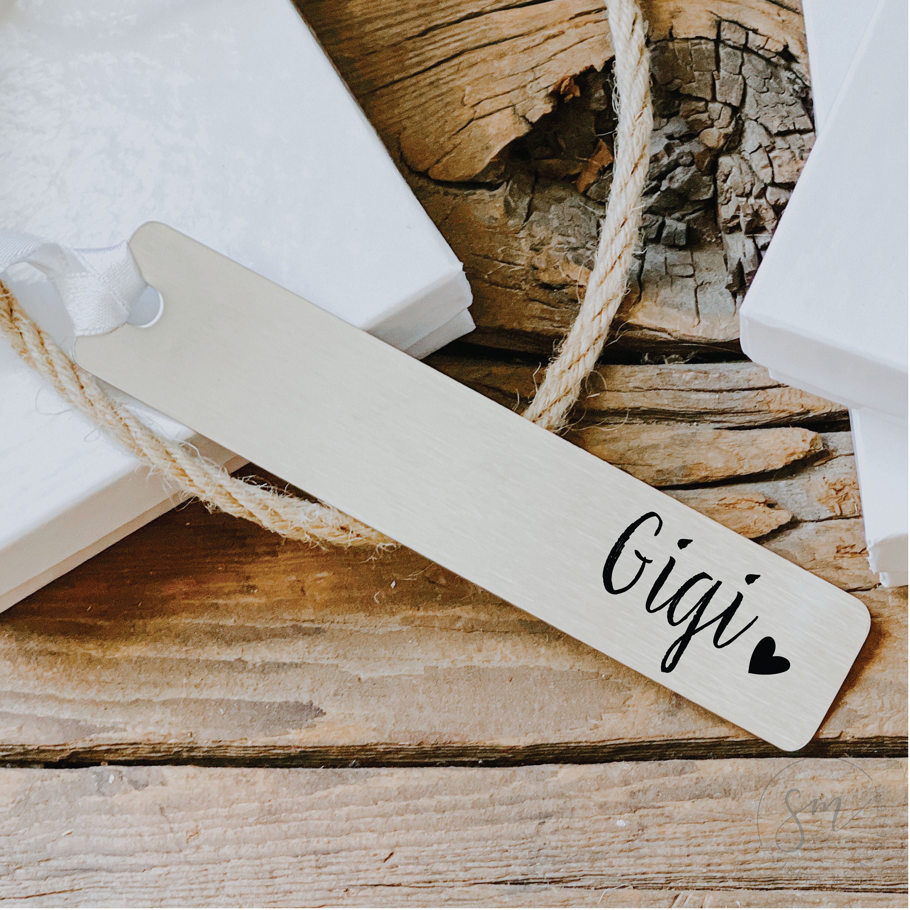 Bookmark - I have an angel in heaven I call her Gigi - Birch wood Bookmark - I have an angel in heaven I call her Gigi - Birch wood