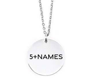 5+ Names Personalized Gift Idea Jewelry Necklace Mother's Day Gift For Nana Oma Gift Granny Gift Idea for Grams Necklace