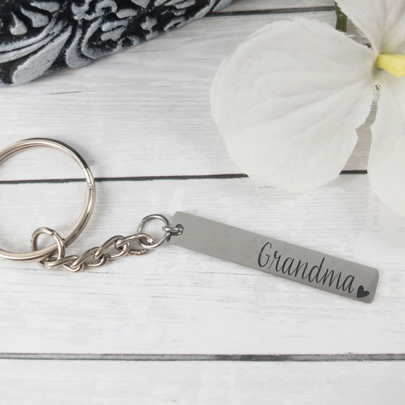 Grandma Gift for Grandma Grandma Name Grams Opa Yaya Nana Nanny Grandma Keychain Mothers Day Gift Grandma Birthday Gift Grandma Christmas