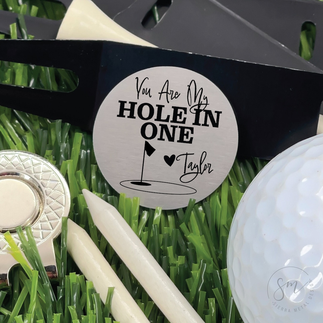 Birthday Gift for Him Personalized Golf Ball Marker Men's Gift Bday