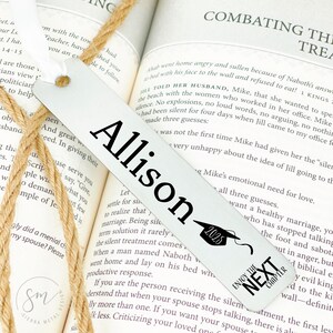2025 Graduation Gift Graduation Bookmark Personalized Class Of 2025 Bookmark Gift Girl Graduation Gift Enjoy the Next Chapter Gift Idea image 2