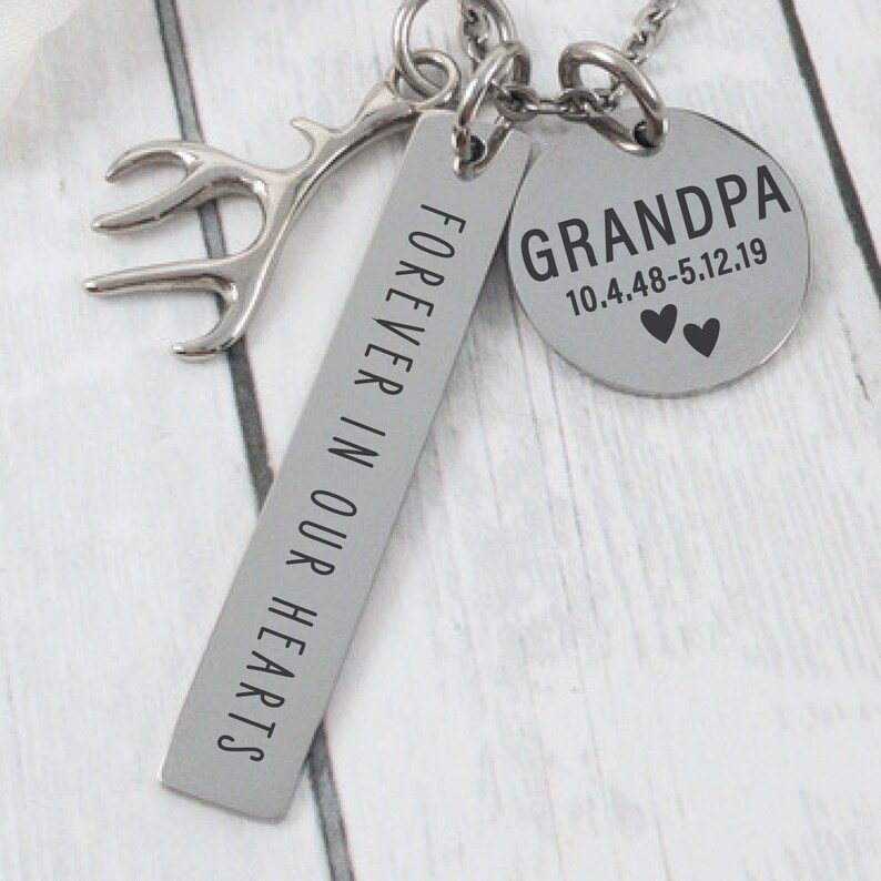 Hunting Remembrance Necklace Hunting in Heaven Necklace Etsy