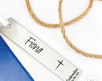 Confirmation Bookmark Gift Confirmation Gift Bookmark Personalized Bookmark Confirmation Present Confirmation Gift For Girl For Boy Gift