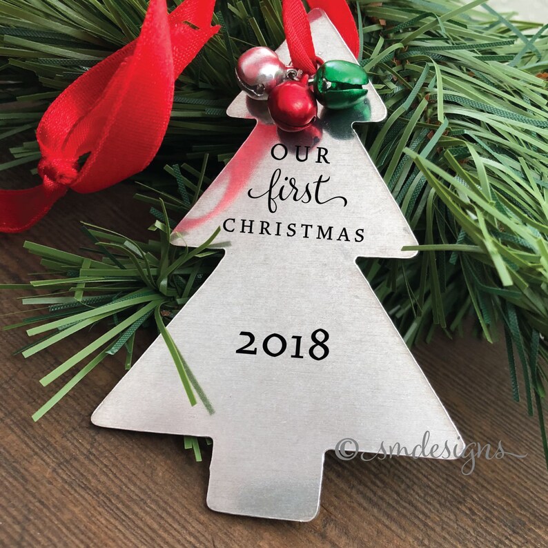 our first christmas ornament 2018