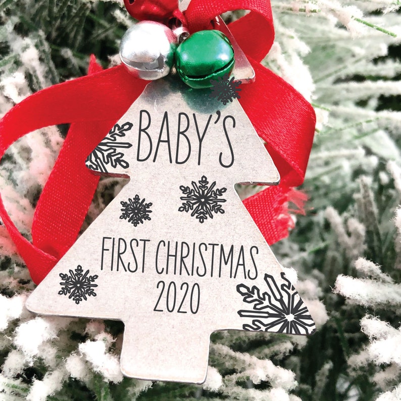 baby's first christmas tree decoration