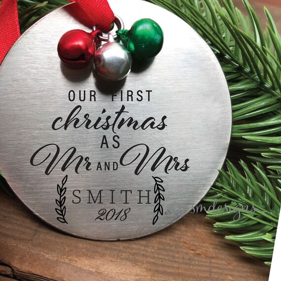 our first christmas ornament 2018