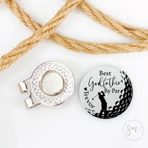 Personalized Godfather Gift The Golffather Golf Ball Marker Godfather Gift from Nephew For Godparent Gift Personalized Godfather Gift