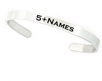 5+ Names Personalized Mom Gift for Mom Children Names Kid Mother's Day Gift For Mom Gift Idea For Birthday Gift Mom Personalized Bracelet