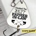 I Hooked the Best Father In-law Fishing Lure - Father of the Groom Gift Wedding Fishing Lure Father In-law Gift Father In Law Gift 