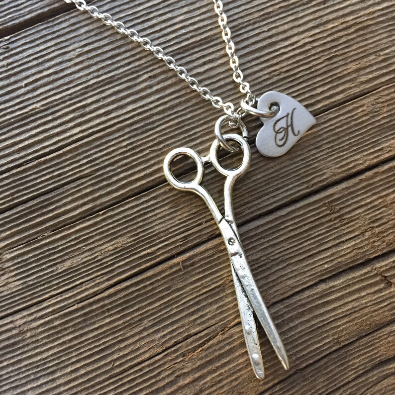 Personalized Hair Stylist Necklace Hairdresser Gift Etsy