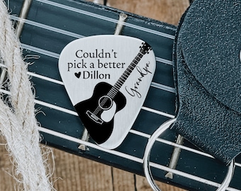 Personalized Grandpa Christmas Gift Papa Guitar Pick Grandpa Guitar Pick Gift For Pawpaw Guitar Pick Gift Idea For Papa Christmas Gift