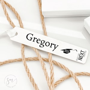 2025 Graduation Gift Graduation Bookmark Personalized Class Of 2025 Bookmark Gift Girl Graduation Gift Enjoy the Next Chapter Gift Idea image 1