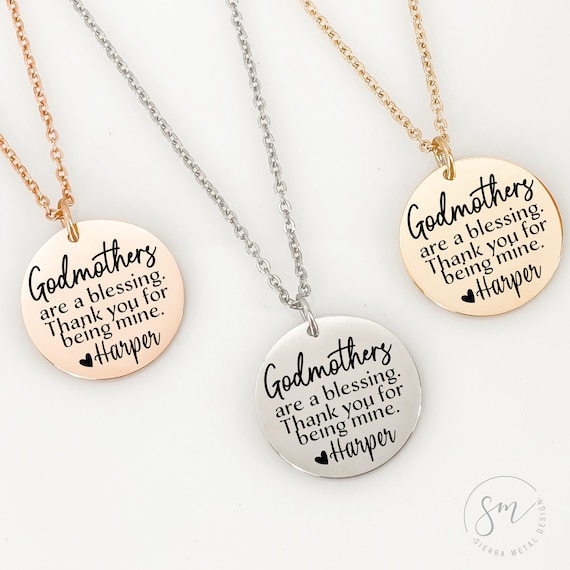 God mom store necklace