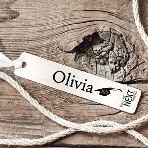 2025 Graduation Gift Graduation Bookmark Personalized Class Of 2025 Bookmark Gift Girl Graduation Gift Enjoy the Next Chapter Gift Idea image 5