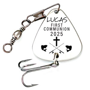 First Communion Gift for Boy from Grandparents 1st Communion Gift Boy Gift First Holy Communion Gift For Boy First Communion Gift Lure image 7