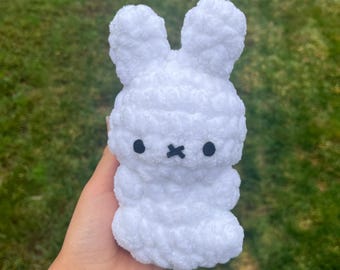 Handmade Crochet Miffy Bunny: Plush Amigurumi Toy